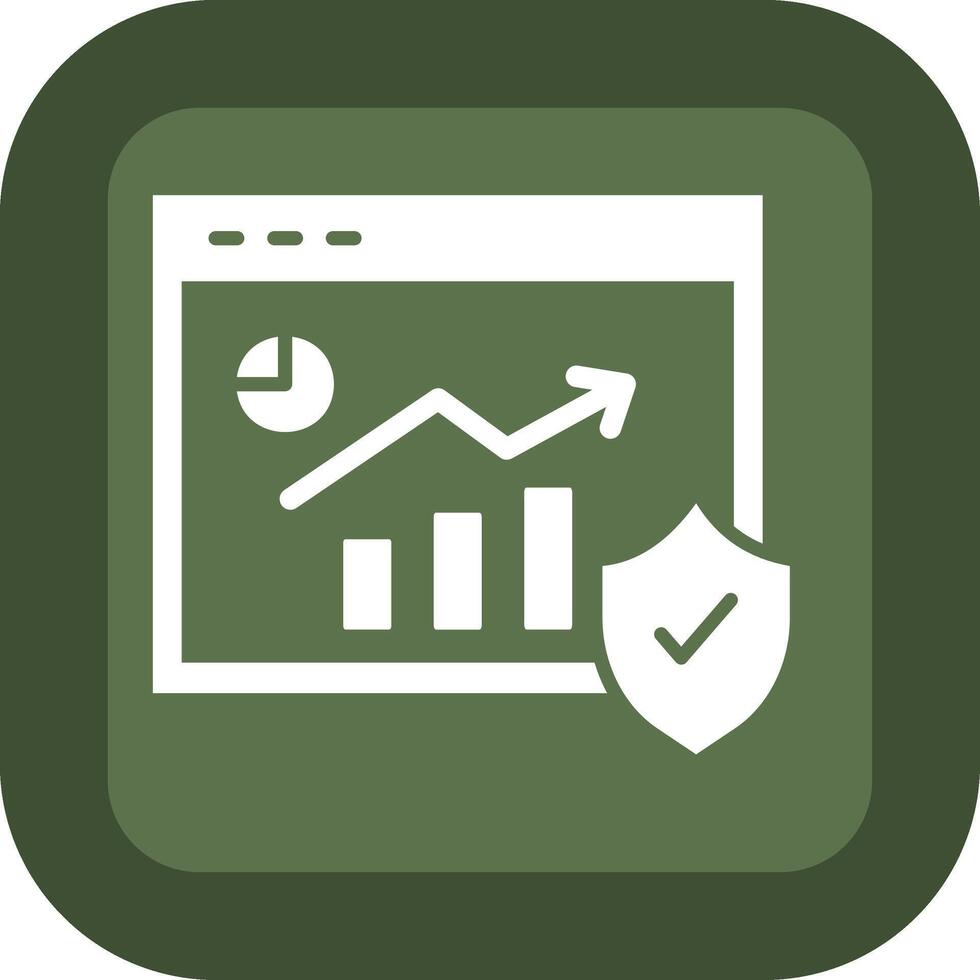 Data Protection App Based Graphic Design vector