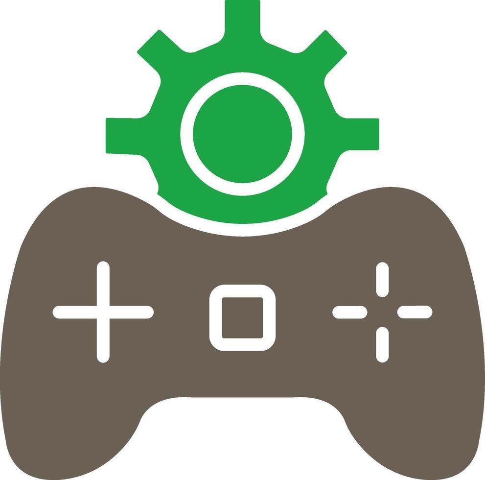 Game Developer Modern Interface Style Badge vector