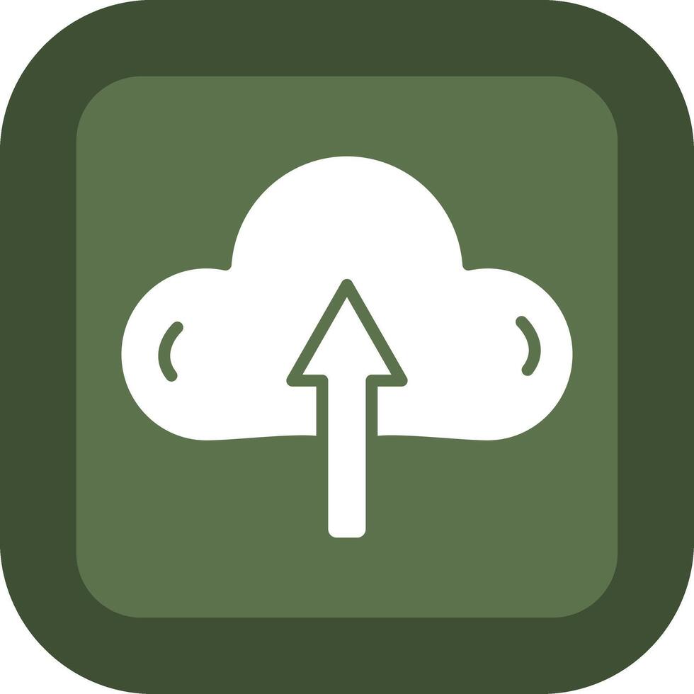 Cloud Upload Wireframe Mobile App Design vector