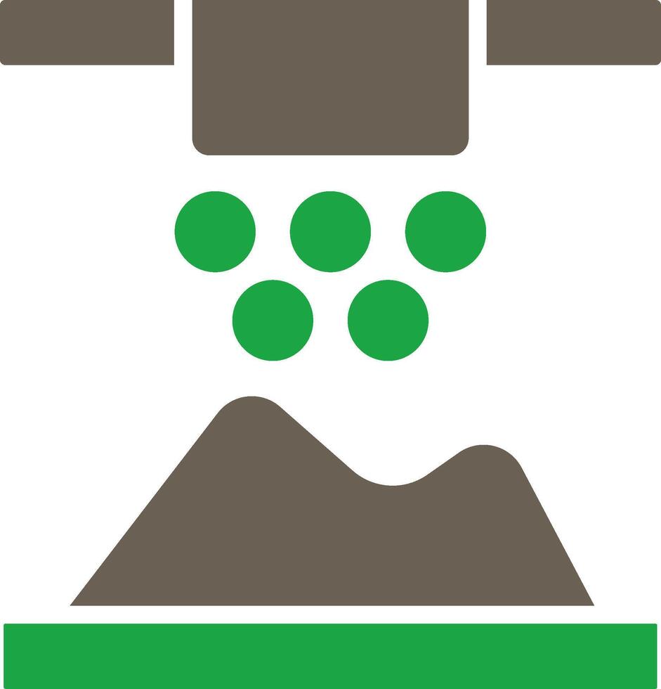 Nanoparticle Jetting Custom Line Based Element vector