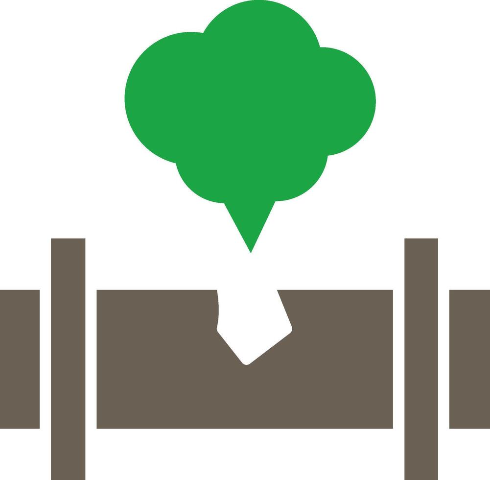 Gas Leak Flat User Interface Form vector