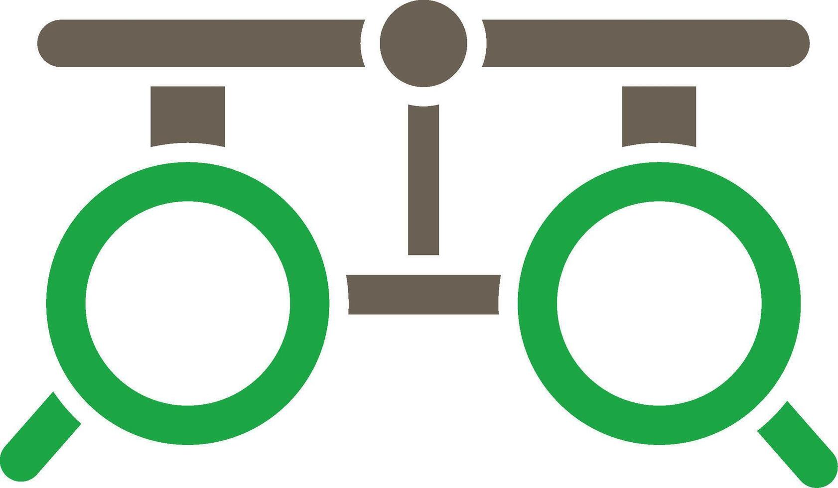 ojo examen sensible aplicación ui forma vector