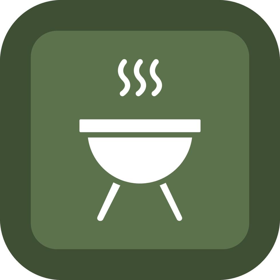 Barbacue Three Dimensional Interface Shape vector