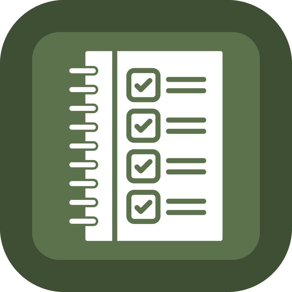 Task List Vivid Application UI Element vector