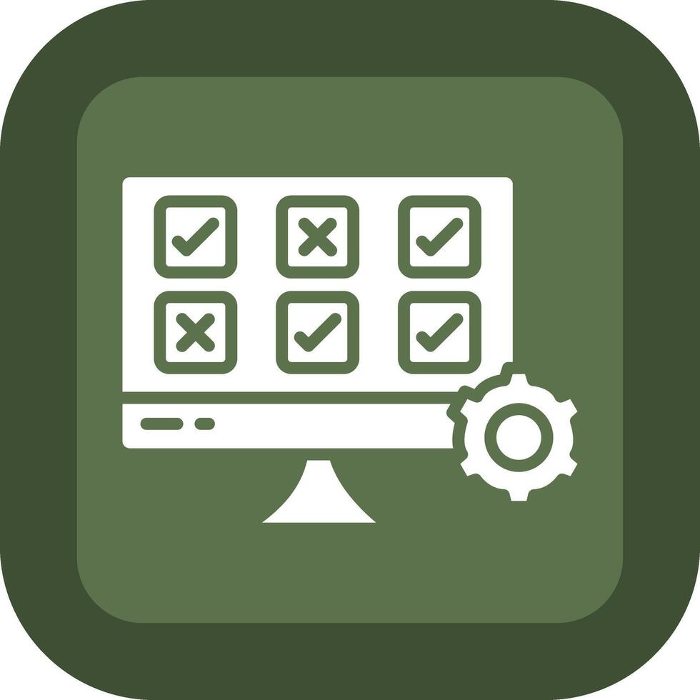 Testing Vivid Application UI Element vector