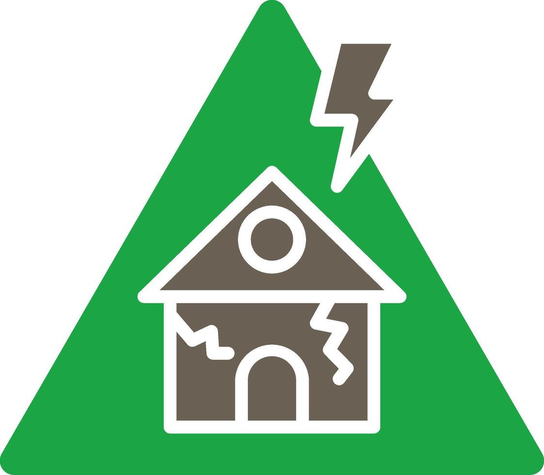 Warning Sharp Edge Style Visual vector