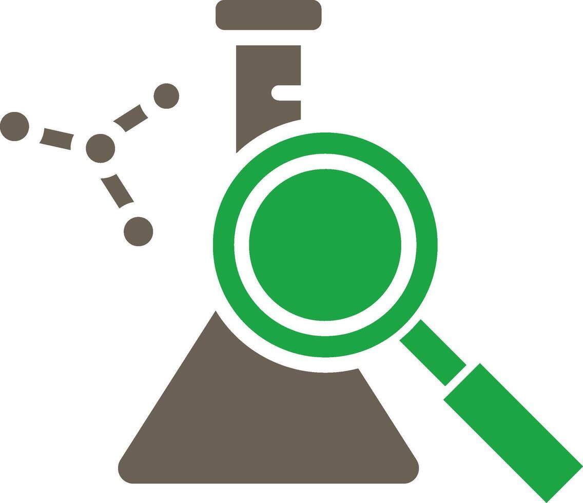 Laboratory Analysis UX Focused Design Shape vector