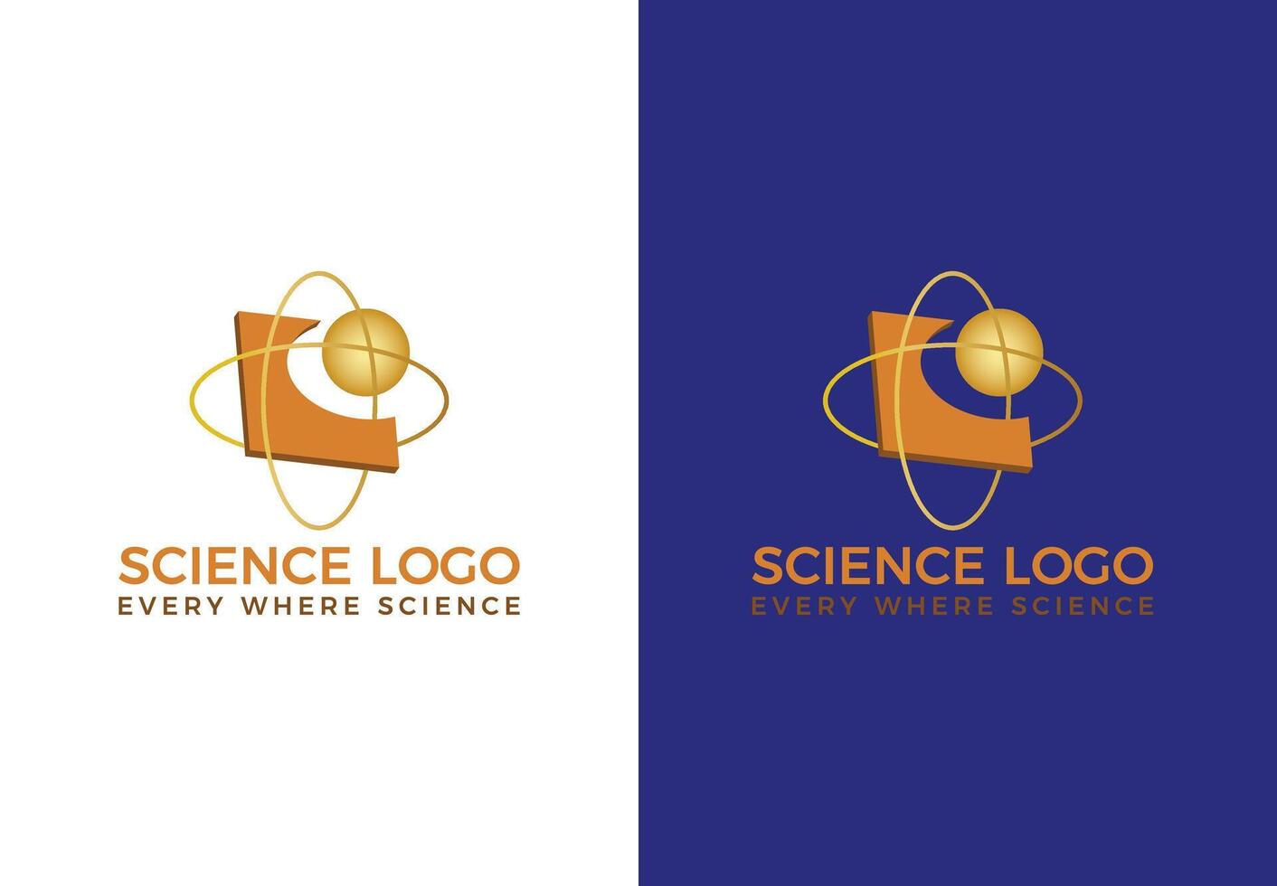 Professional Laboratory Logo Design with Microscope, Flask, and Test Tube Elements vector