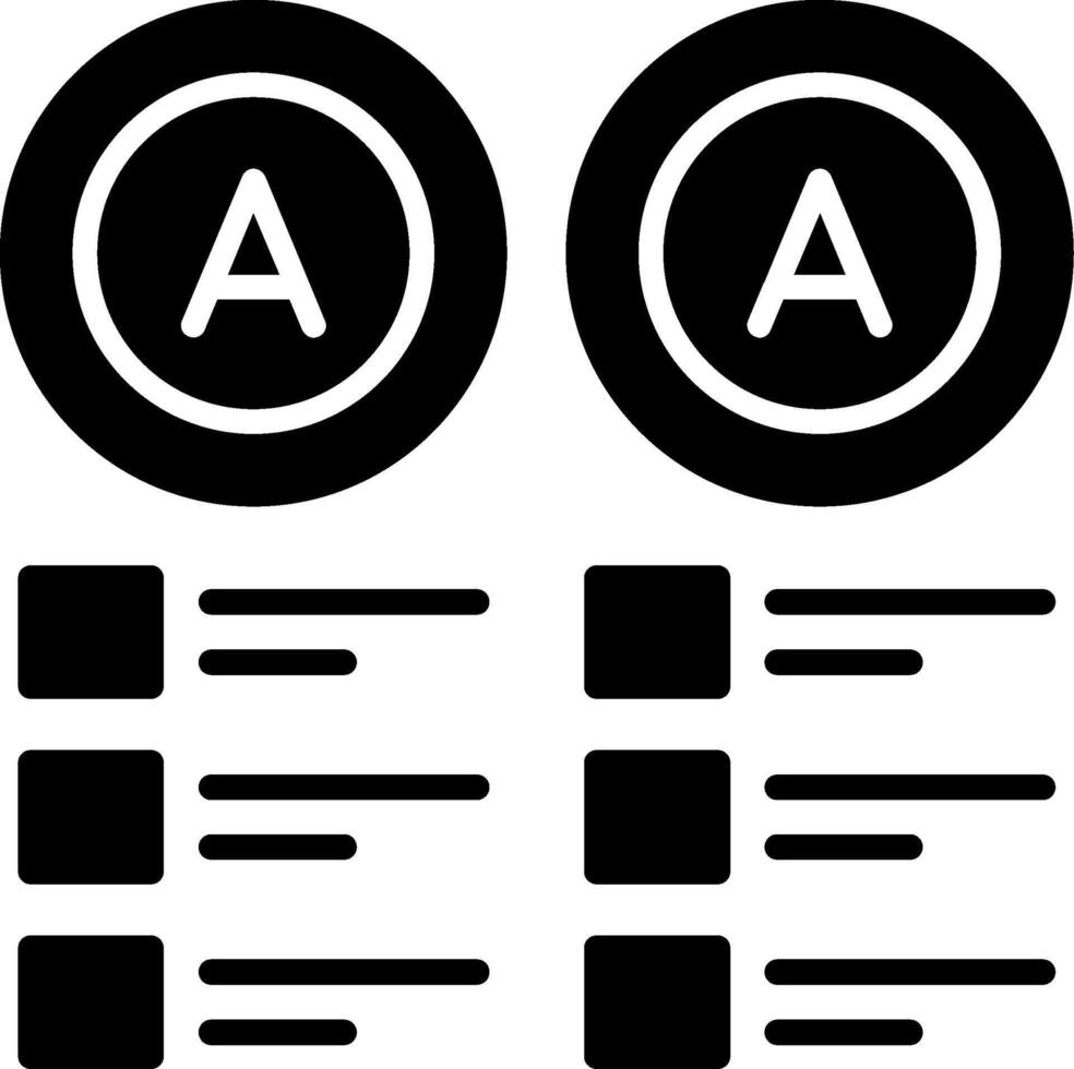 Duplicate Graph Element Glyph vector