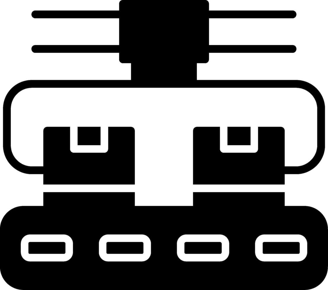 Automated Storage Retrieval System Glyph vector