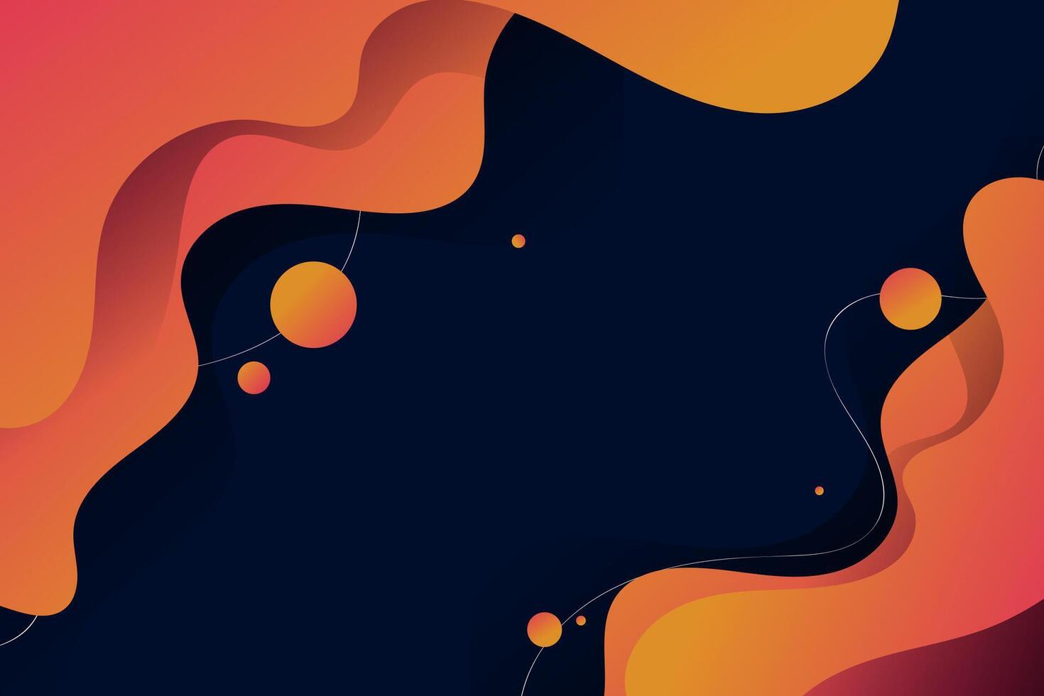 Abstract background with dynamic fluid vector