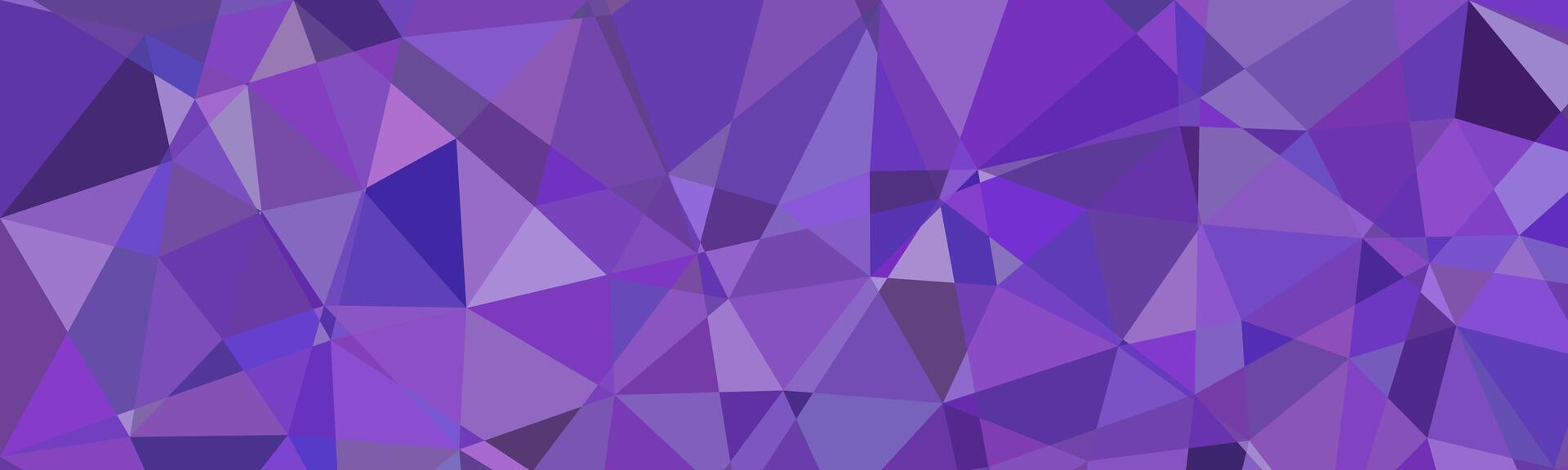 Abstract geometric background with purple polygon shapes creating a modern and stylish design for creative use. vector