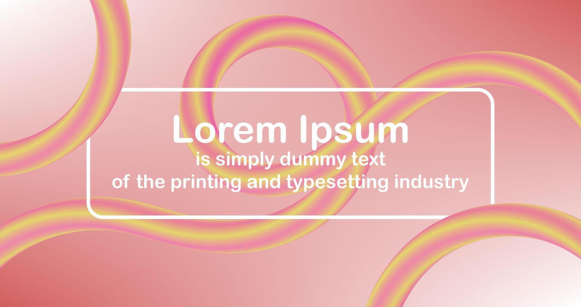 Pastel Gradient Abstract background with Fluid wave for Infographics Presentation Design vector