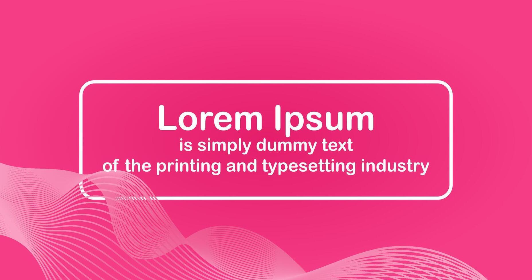 Abstract background with pink gradient and copy space for Edit text Poster Template vector