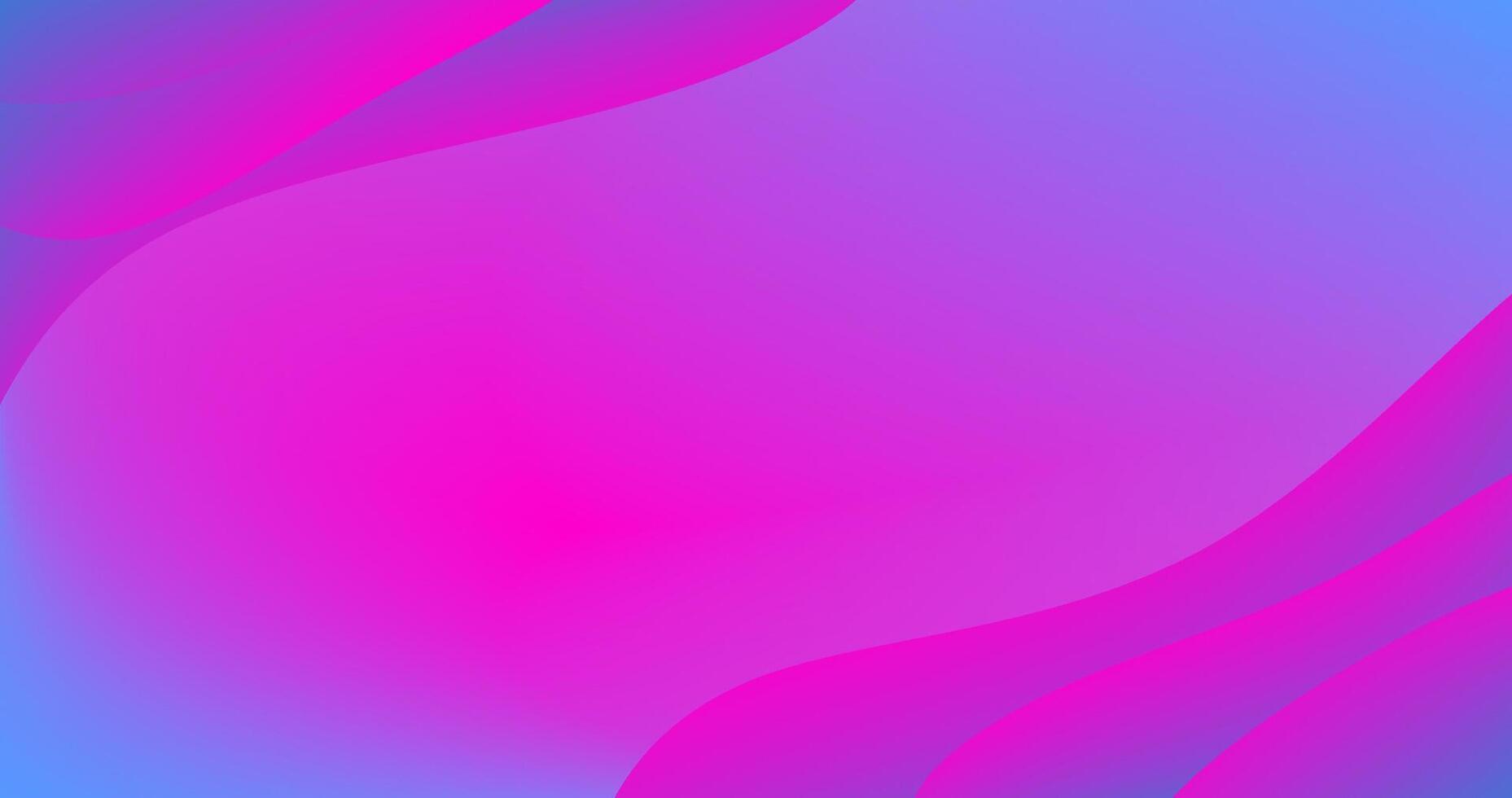 Blue Pink Abstract Background with Gradient Fluid Mesh on Copy Space vector