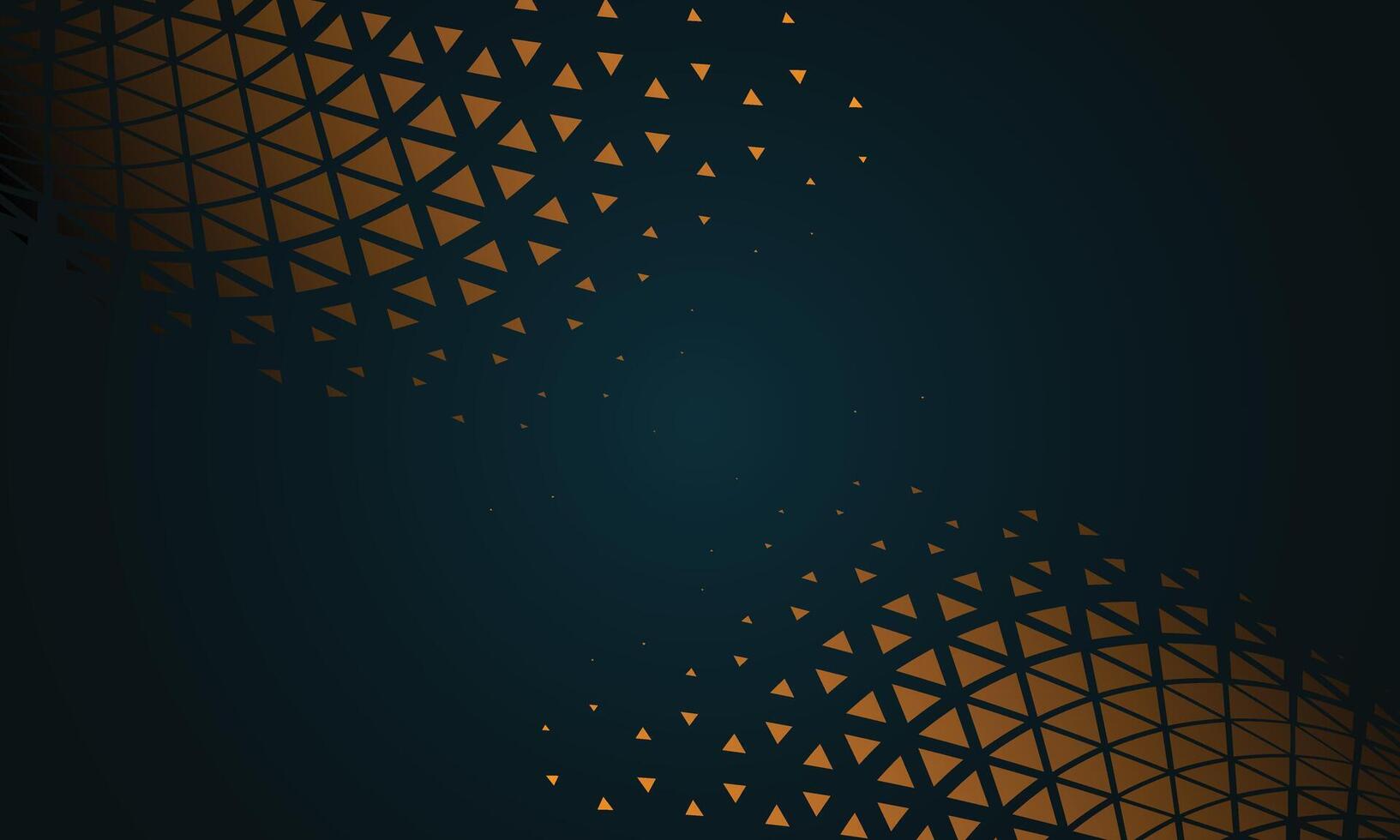 Modern Geometric Triangle Pattern Presentation Dark Backdrop Abstract Background Design vector