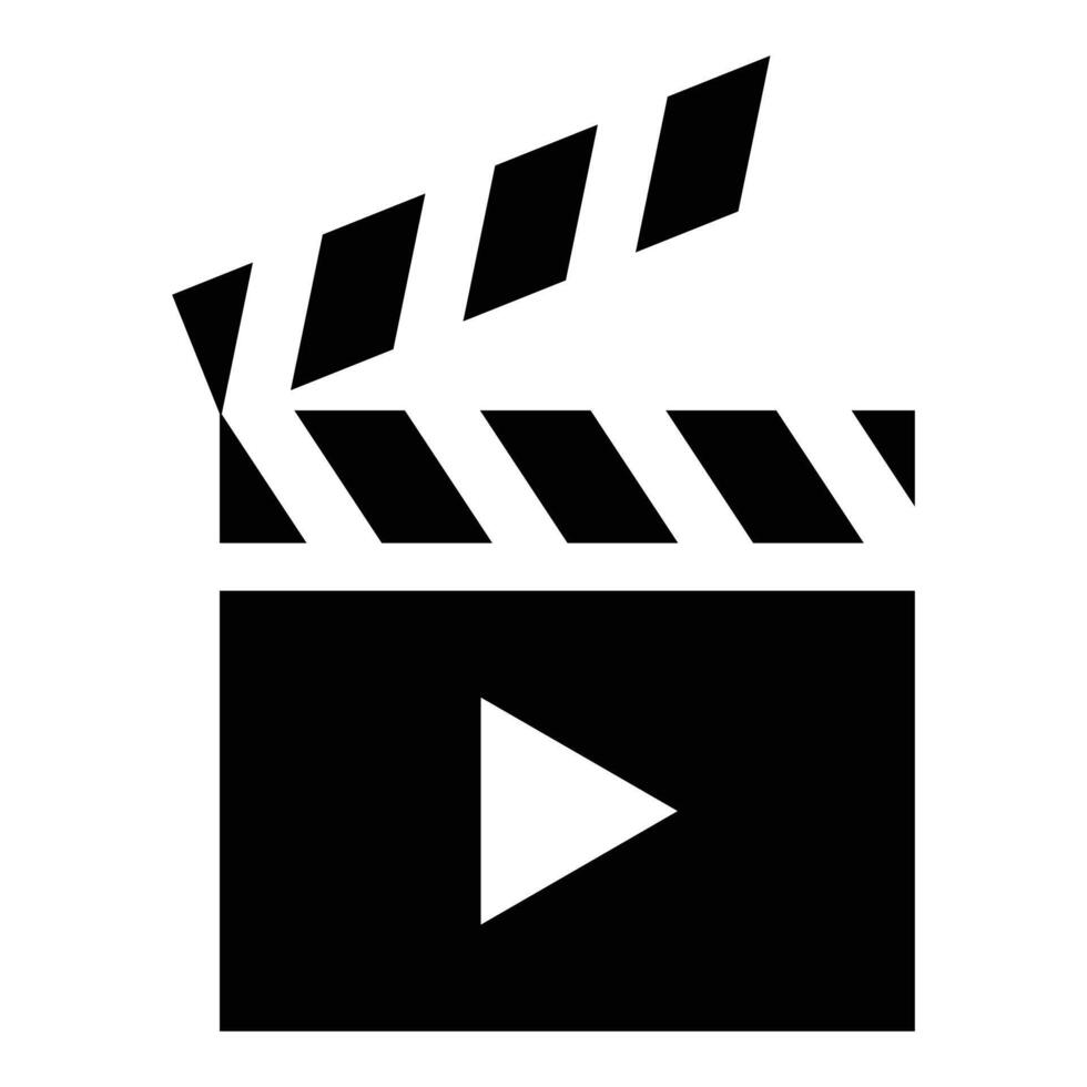 play button icon. Play button sign and symbol isolated on white background. Play button icon for web and mobile app. Simple illustration. EPS 10 vector