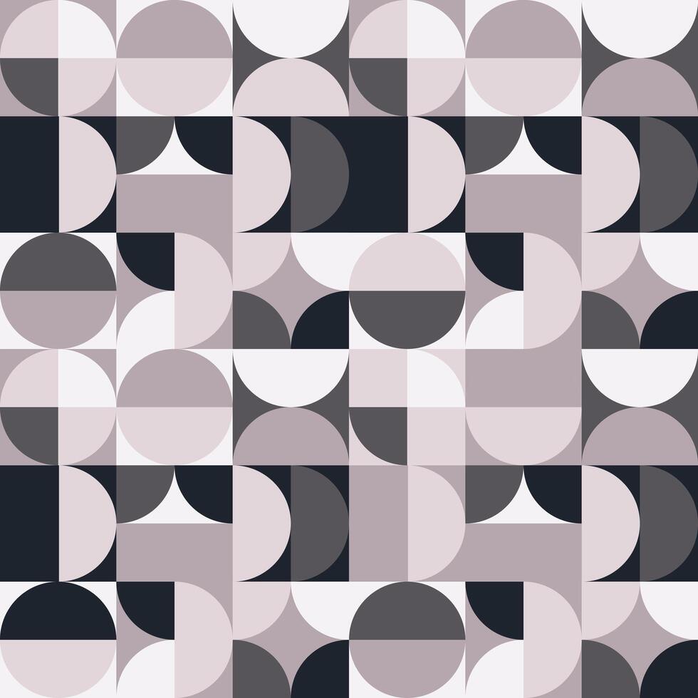 Geometric poster with simple shape and figure in bright colors. Abstract Scandinavian style. vector