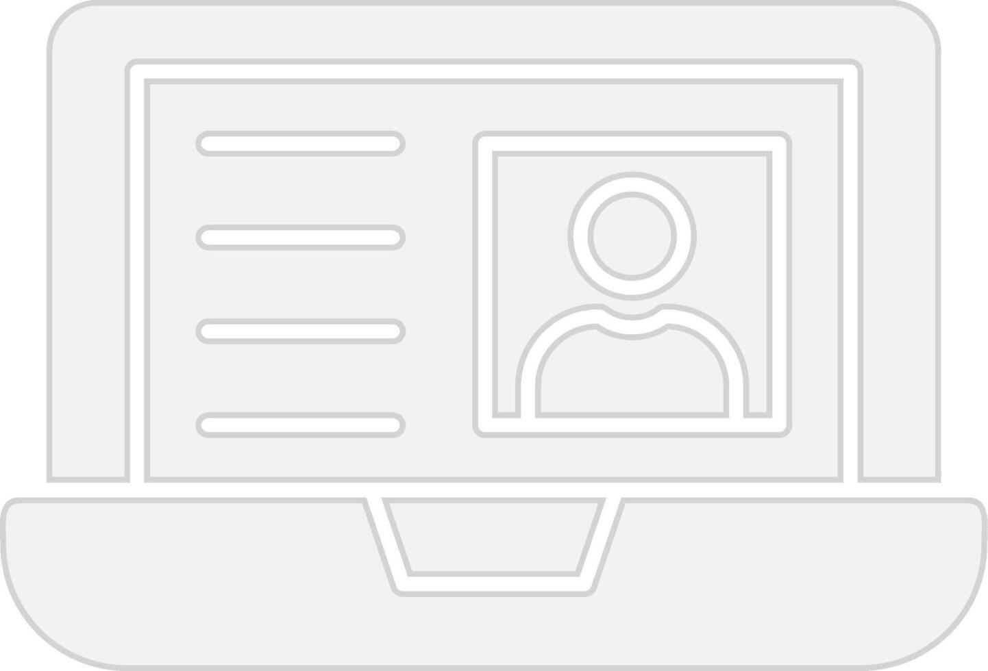 User Profile Pixel Grid Artwork vector