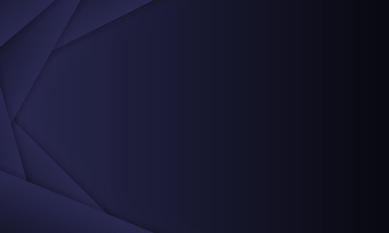 Abstract dark polygon background with modern gradient style vector