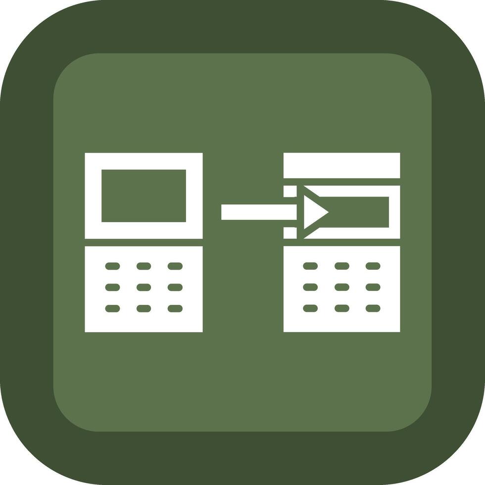 Data Transformation Tech Inspired Graphic Form vector