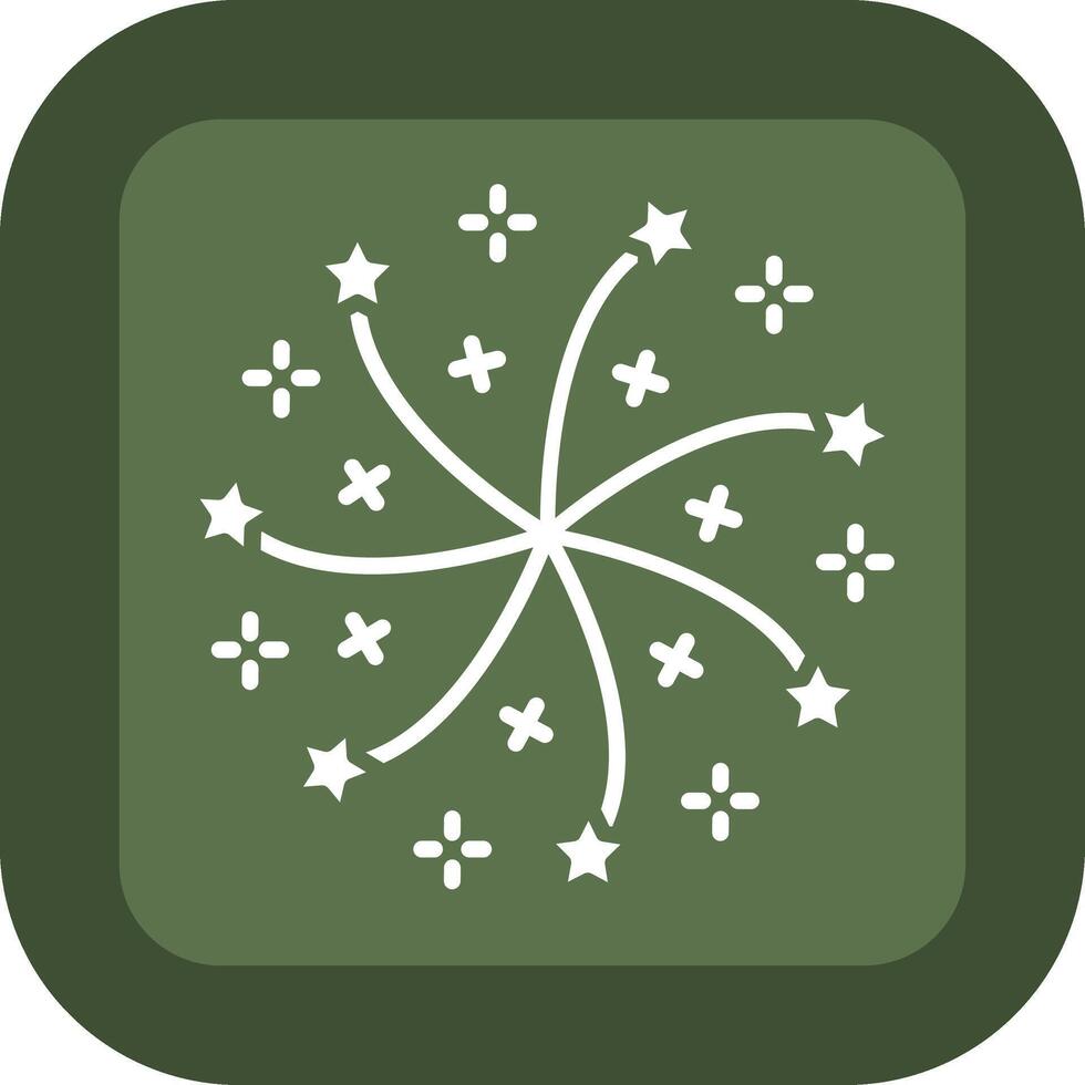 Firework Gradient Style Design Element vector