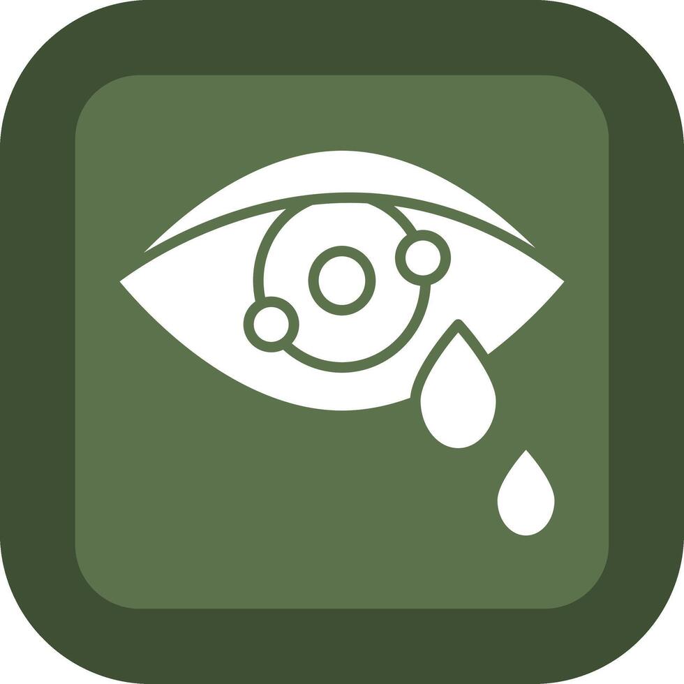 Crying Clean Frame Design Object vector