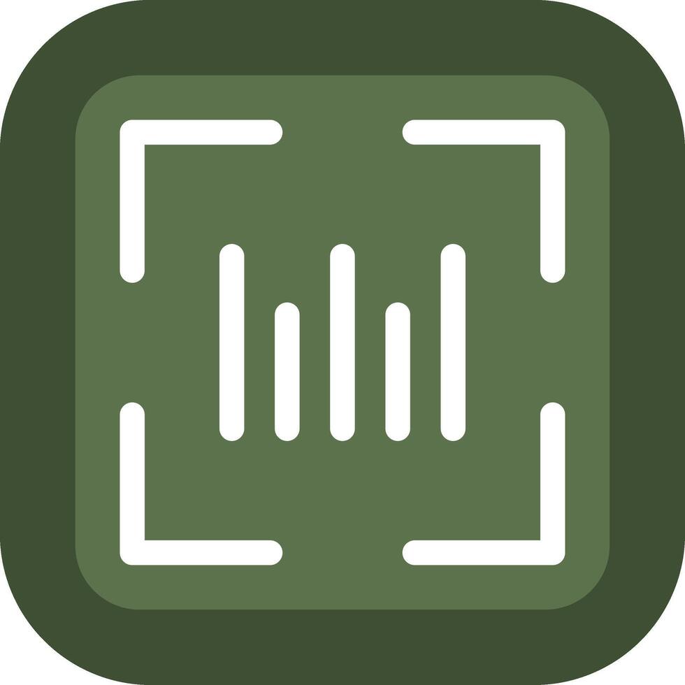 Barcode Scanner Gradient Style Design Element vector
