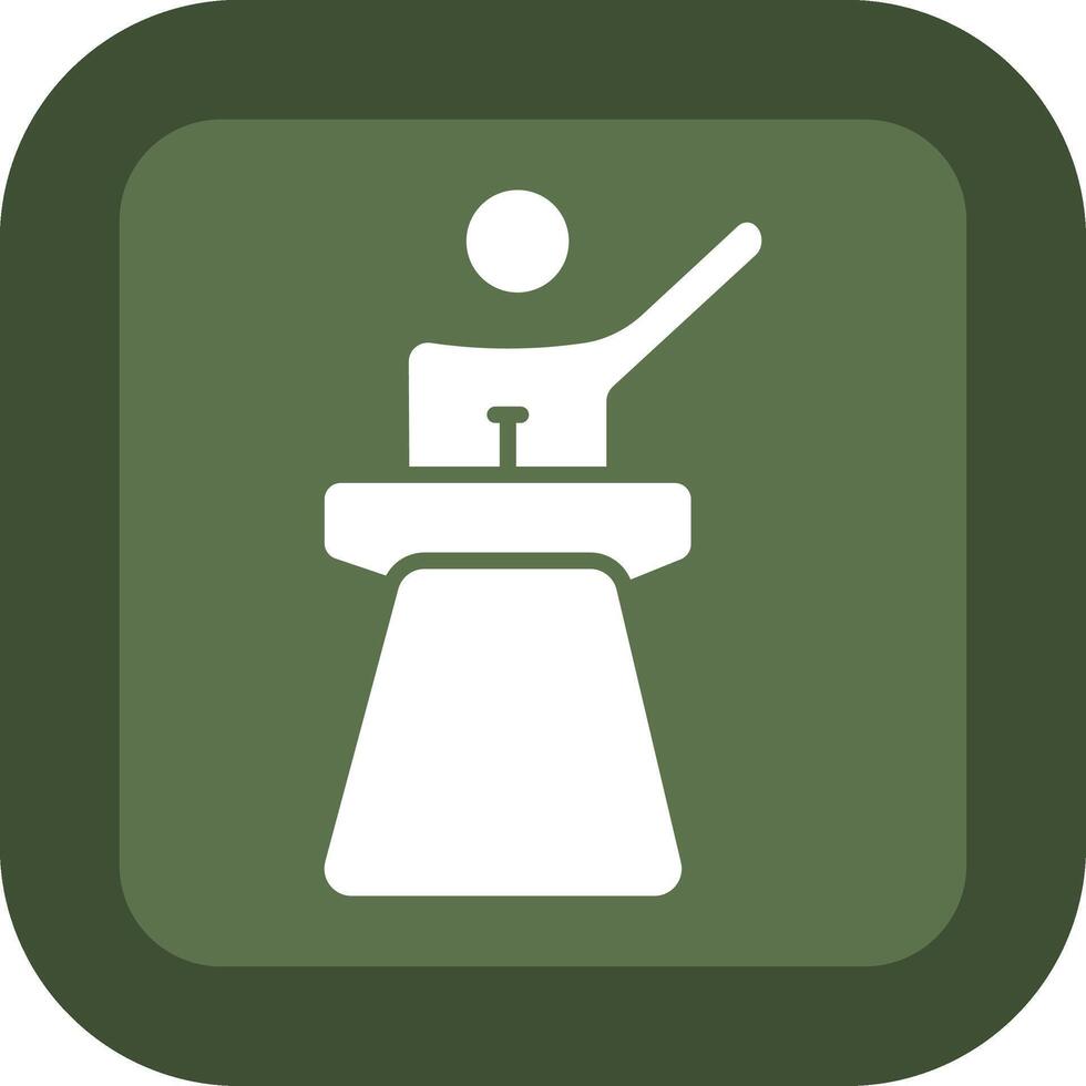 Speech App Based Graphic Design vector