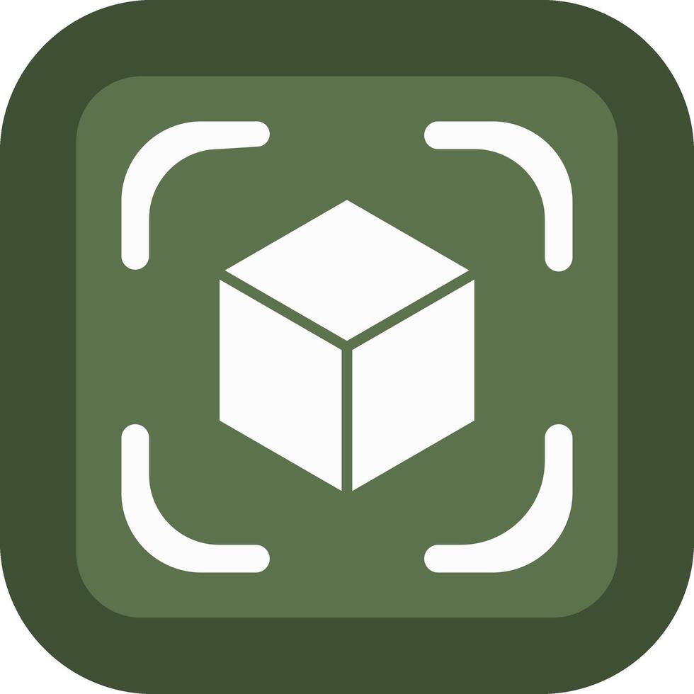 Cube Modern Technology Based Object vector