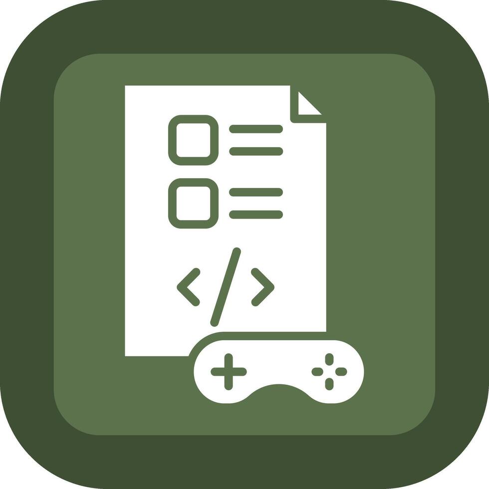 Script Iconic Line Based Form vector