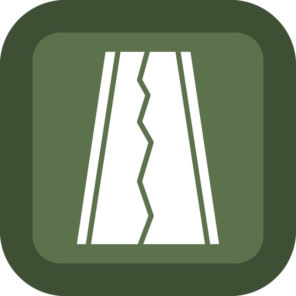 Road Color Block Style Badge vector