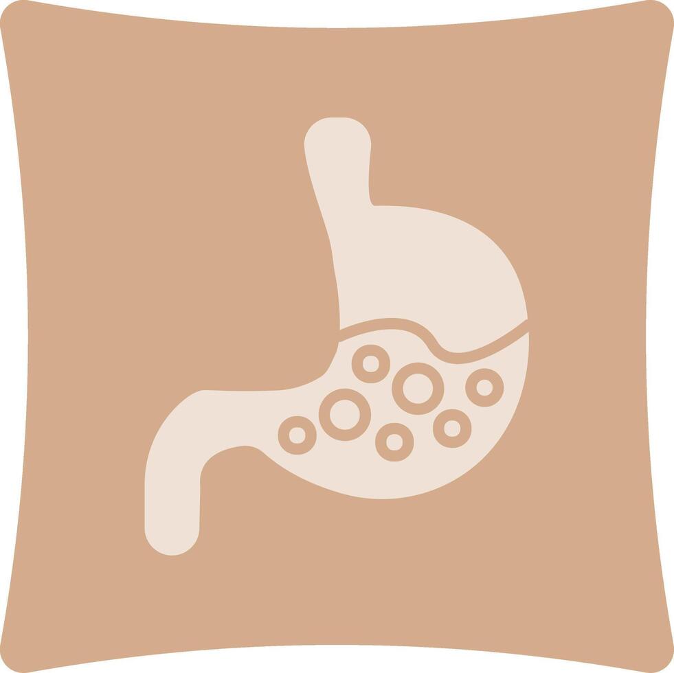 Gastroenterology Subtle User Interface Graphic vector