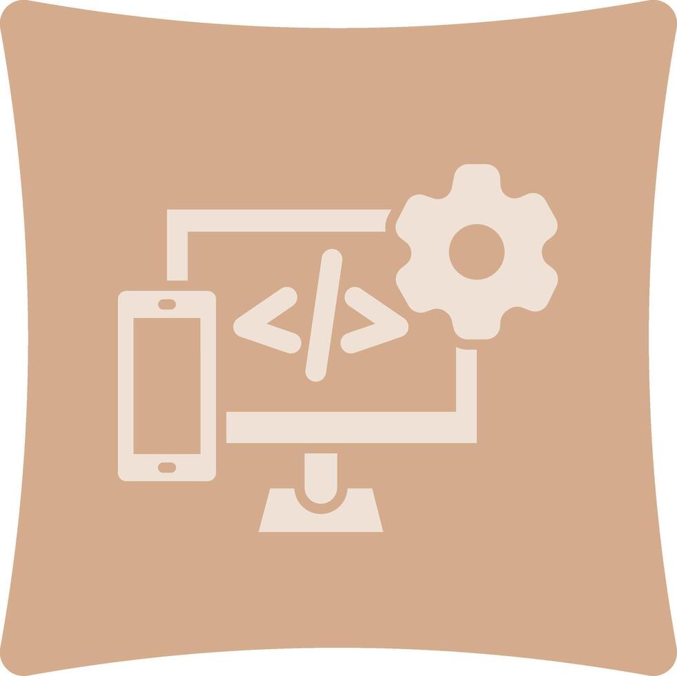Software Compact Web Icon Symbol vector