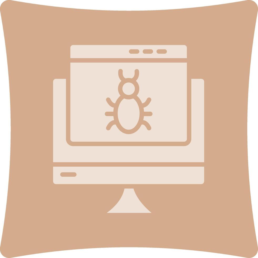 Debug Sharp Edge Style Visual vector