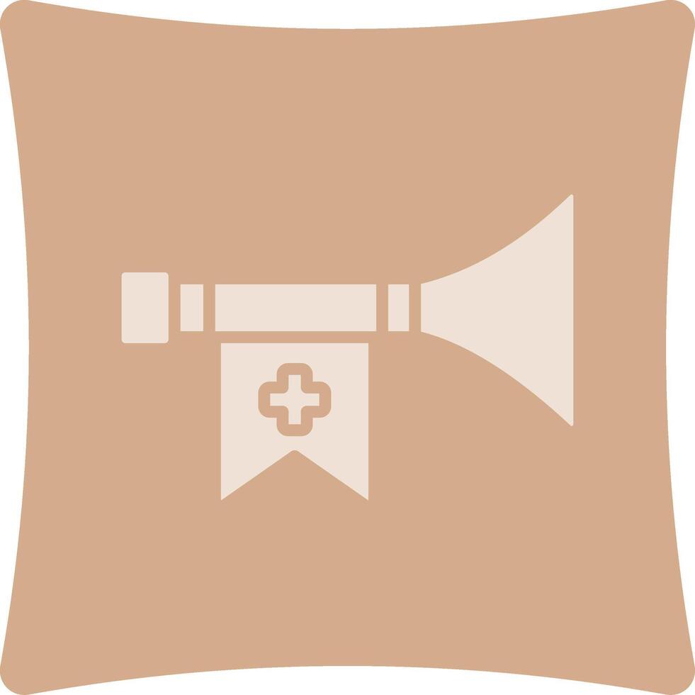 Trumpet Minimal User Interface Element vector