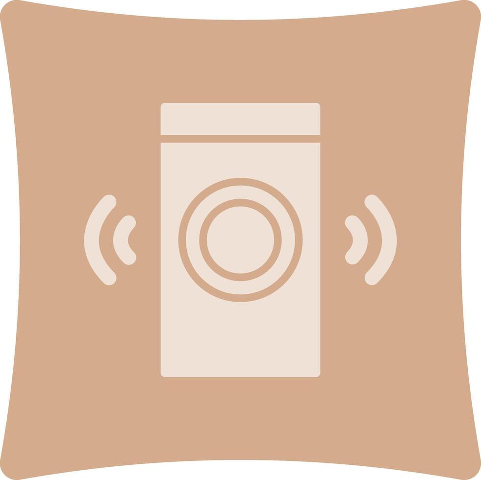 Smart Speaker Sharp Linear Edge Mark vector