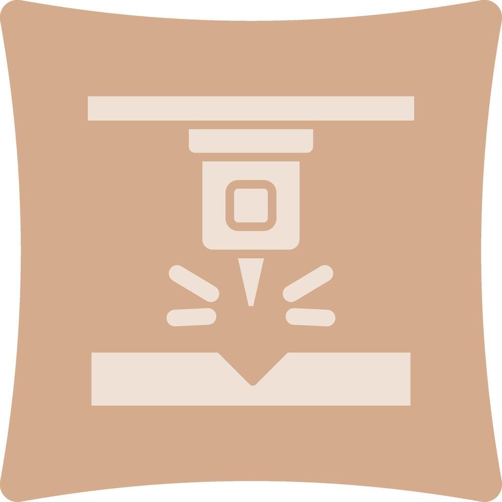 Laser Cutting Subtle User Interface Graphic vector