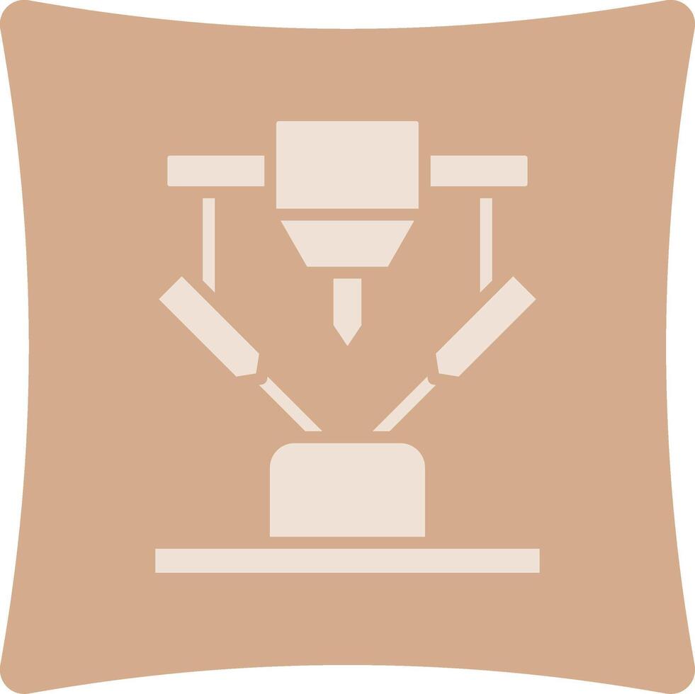 Laser Engineered Net Shape Compact Web Icon Symbol vector