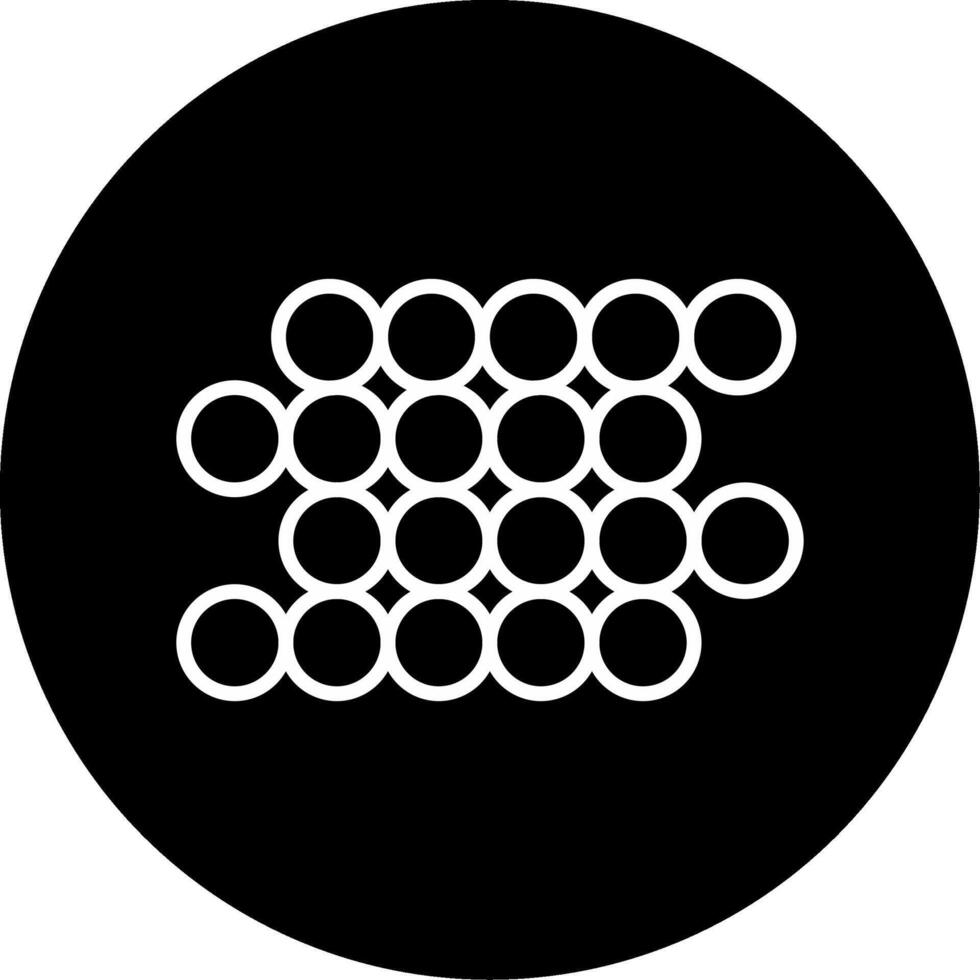 Cellular Microtubules Network Line Circle Inverted vector