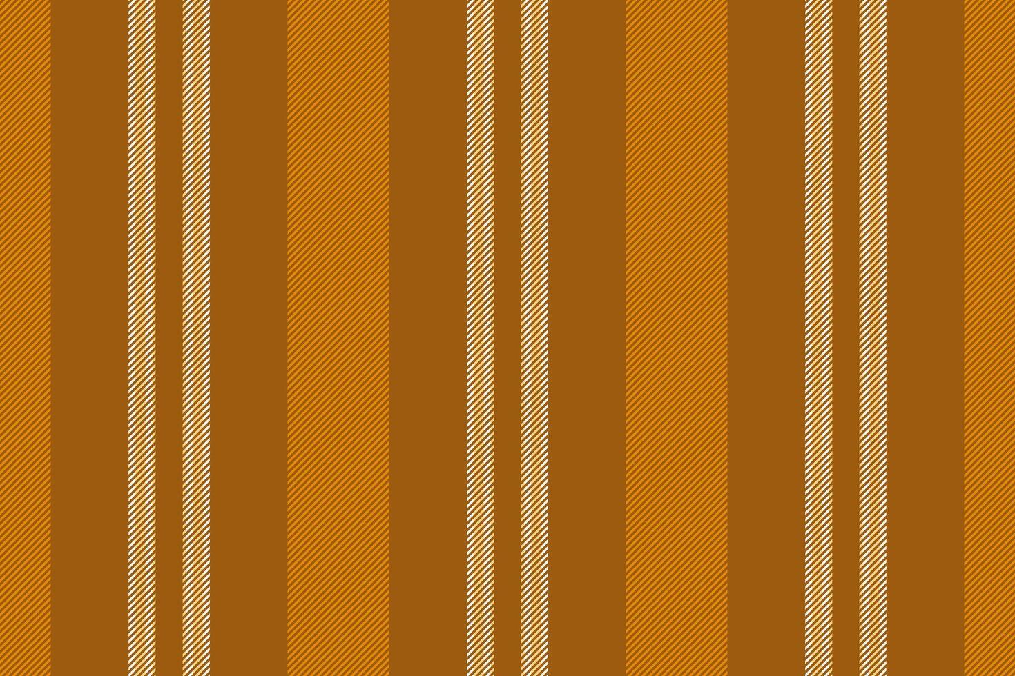 Halloween texture lines fabric, rest pattern stripe . Styling background textile seamless vertical in orange and amber colors. vector