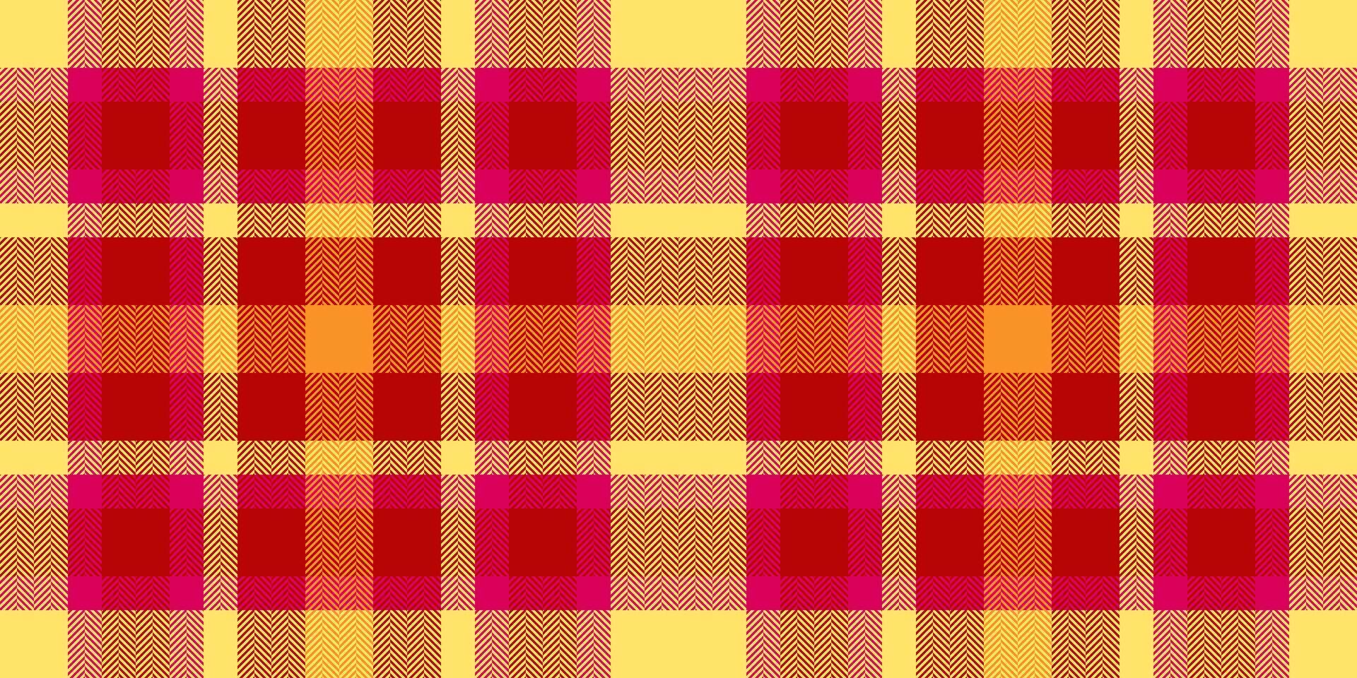 Warm and inviting plaid pattern with interwoven textures, perfect for backgrounds, textiles, or adding a touch of rustic charm to designs. Versatile style. vector