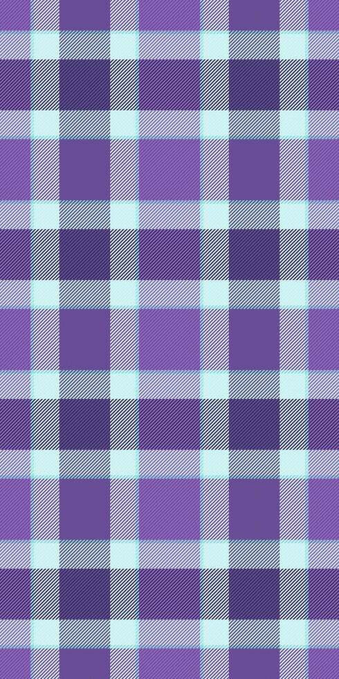 Subtle purple and pastel plaid pattern. Perfect for textile design, website backgrounds, or crafting projects. Evokes feelings of serenity and calm. vector