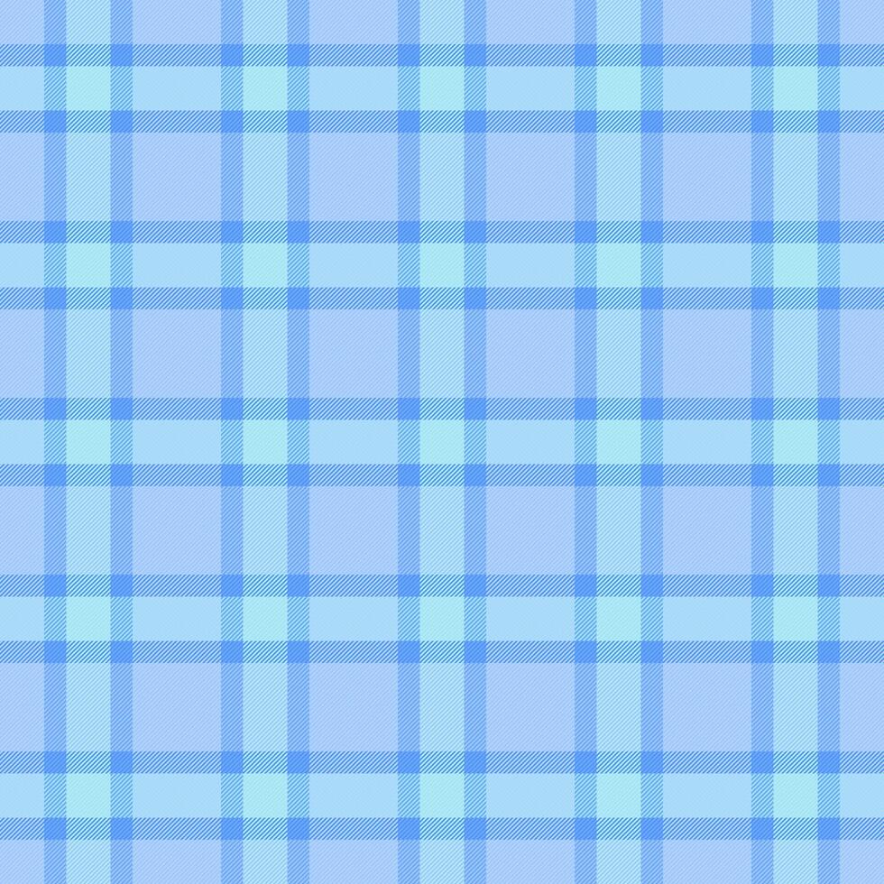 Elegant plaid pattern in soft blues. Perfect for backgrounds, textiles, or adding a touch of classic style to your design. Seamless and versatile. vector