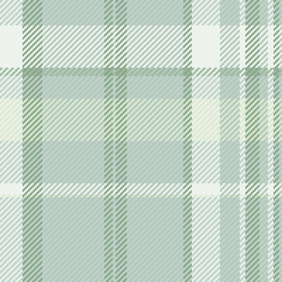 Designer tartan check, various texture plaid fabric. Quiet background pattern seamless textile in pastel and light colors. vector