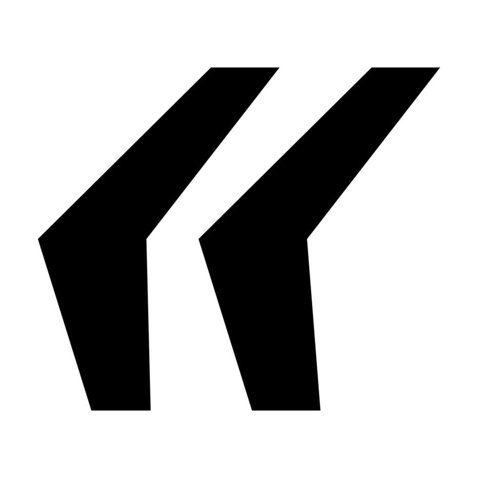 cotización símbolo negro color plano estilo para ui aplicación vector