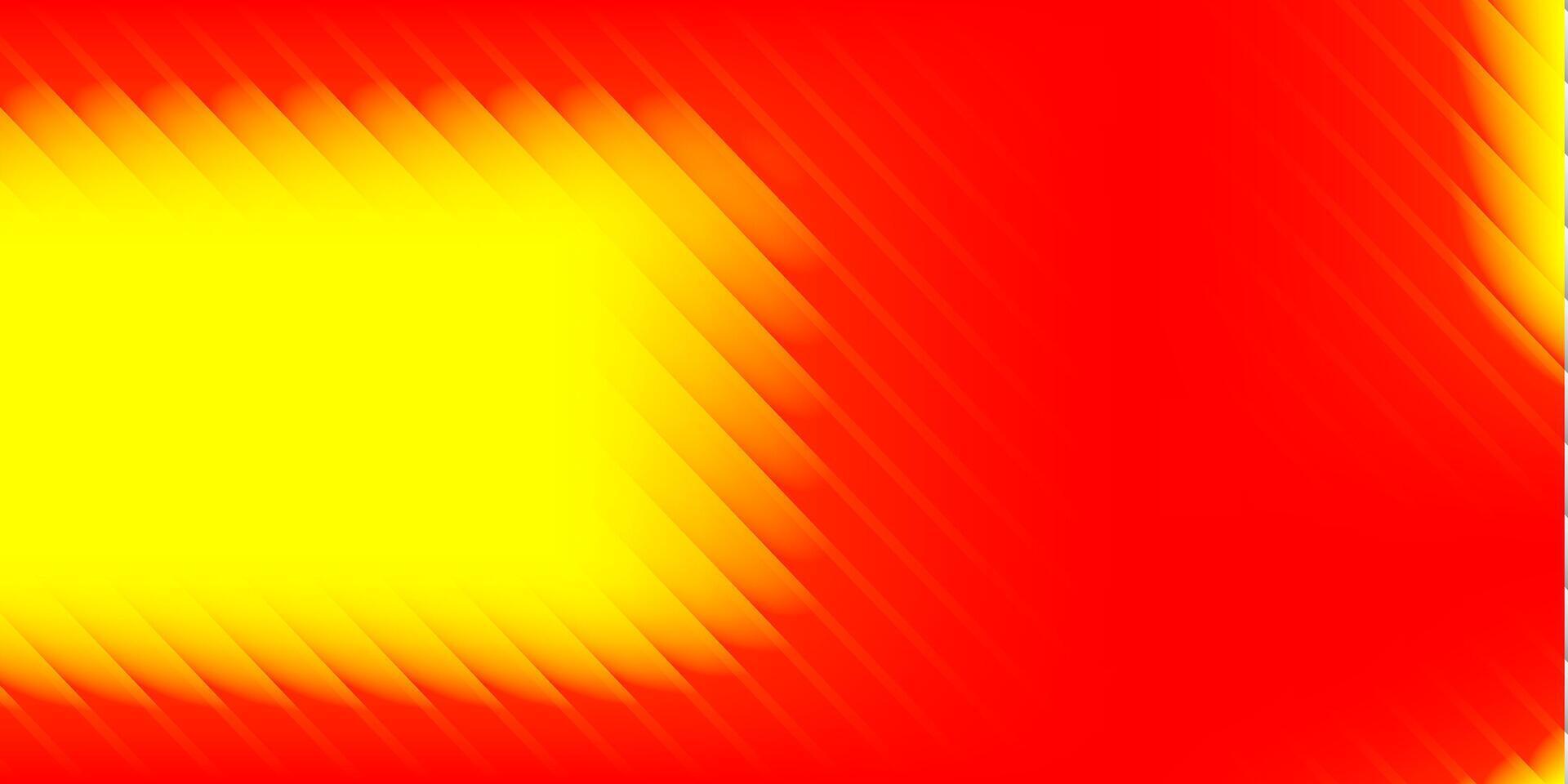 Abstract Diagonal Stripes with Yellow to Red Gradient Transition. vector