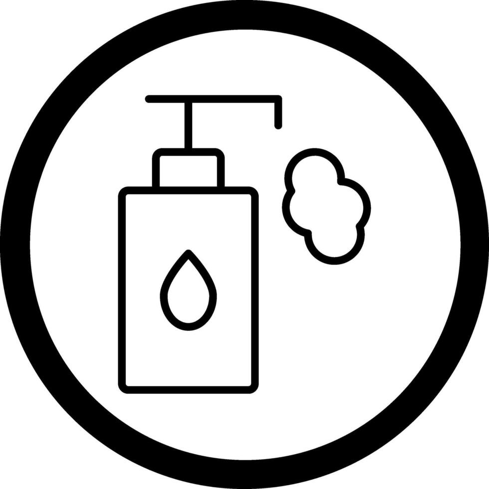 Lotion Color Block Style Badge vector