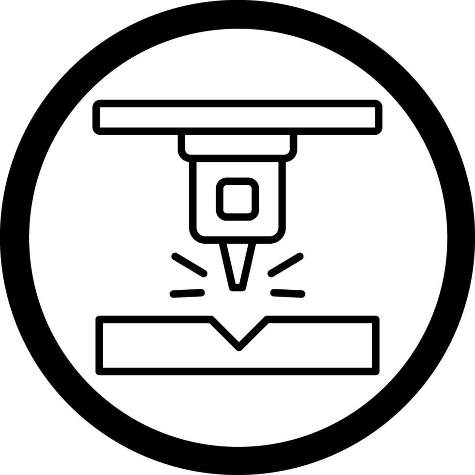 Laser Cutting Web Style Based Graphic vector