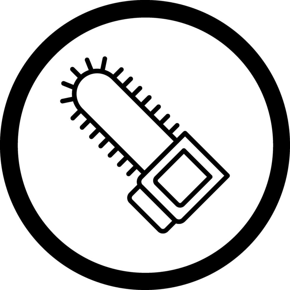 Chainsaw Coded User Interface Symbol vector